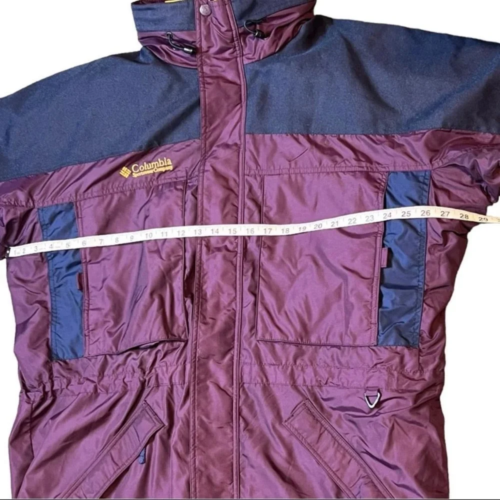 Columbia Men’s 3-in-1 Ski Jacket West Ridge Snowboard Coat 90s Vintage Liner